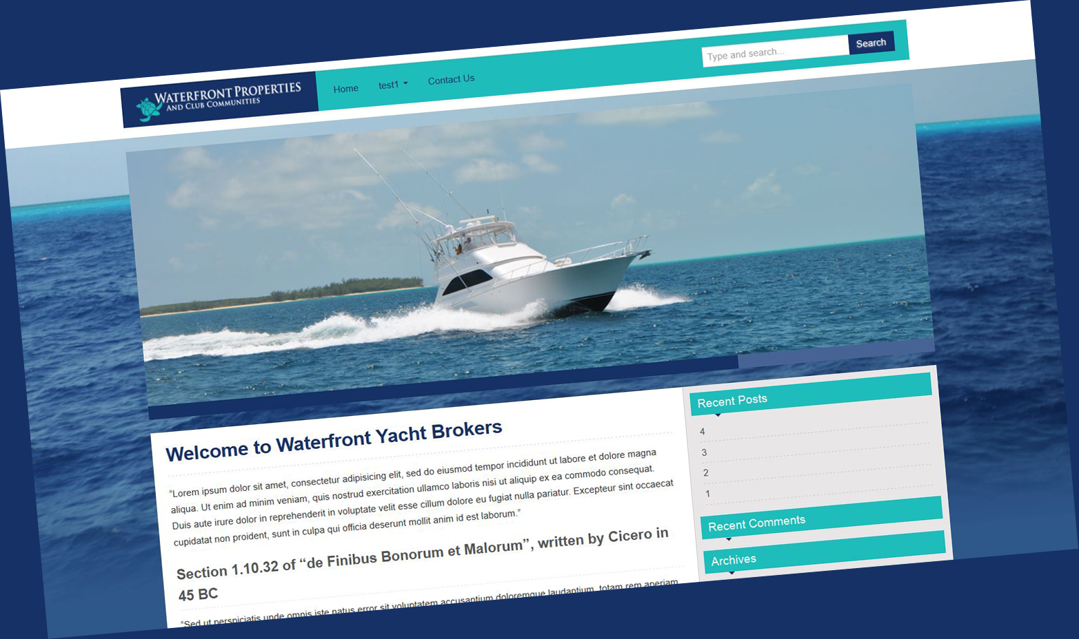 Waterfront Yacht Broker